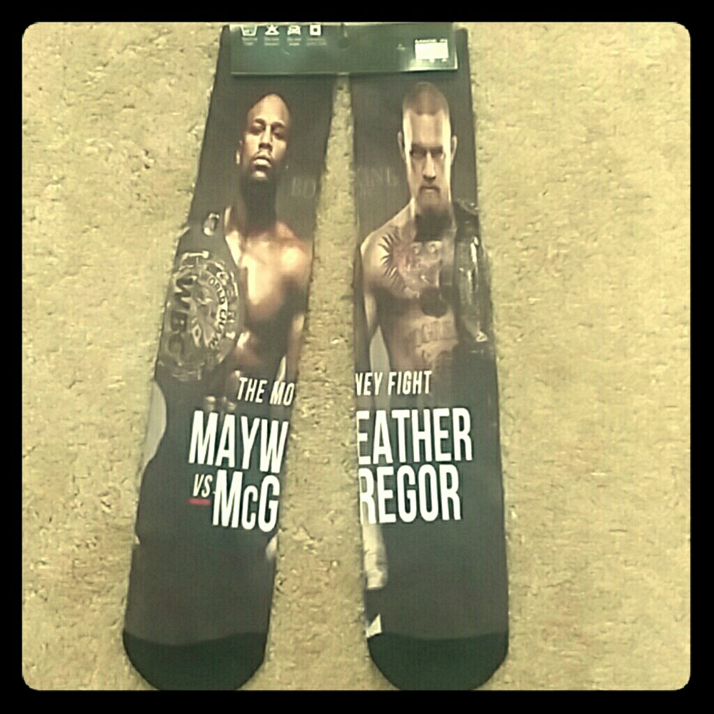Mayweather Vs. McGregor Fight Socks